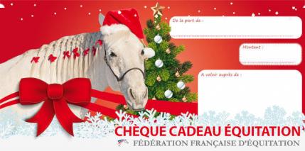 Chèque cadeaux équitation